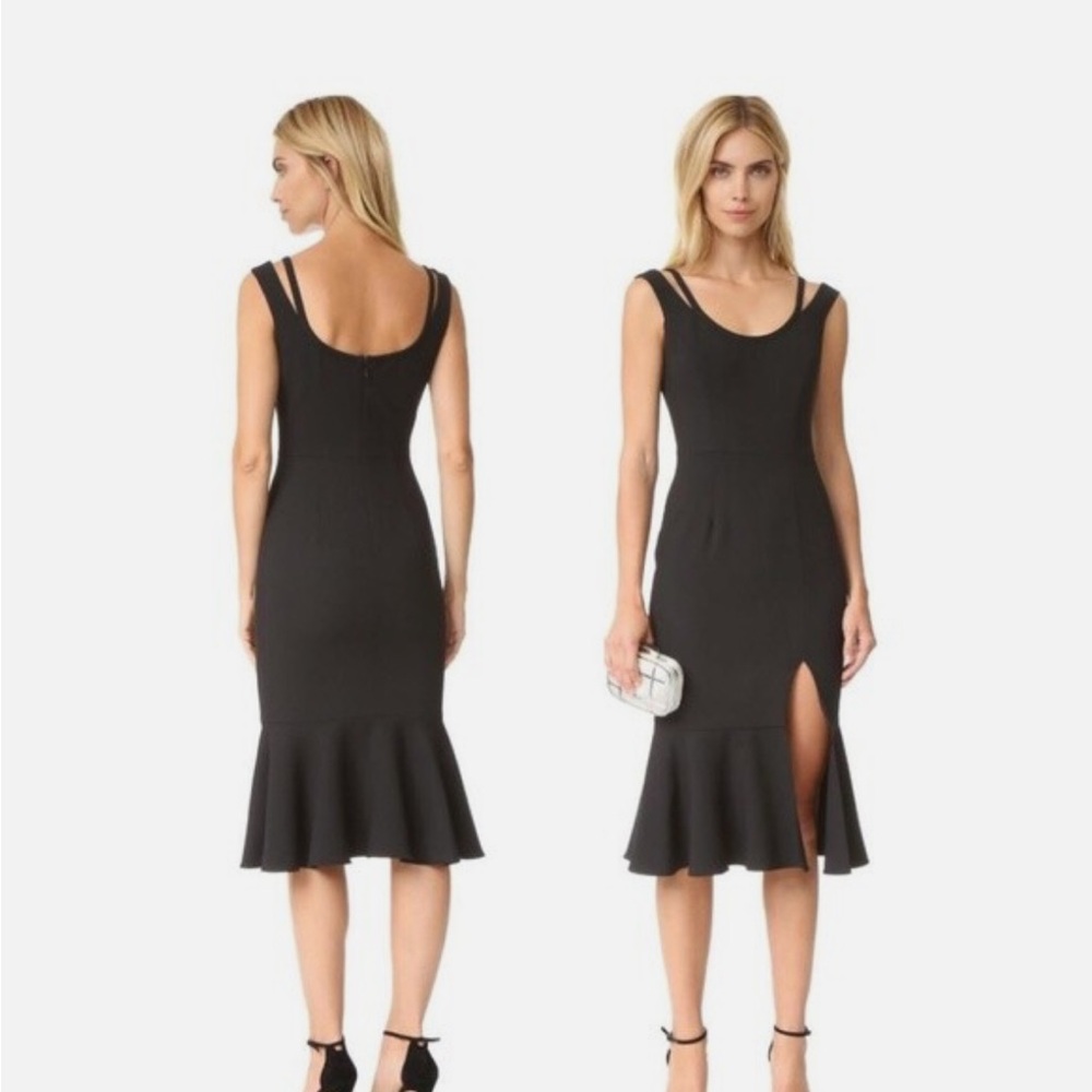 Black Halo Begonia Jeera Cocktail Dress New
